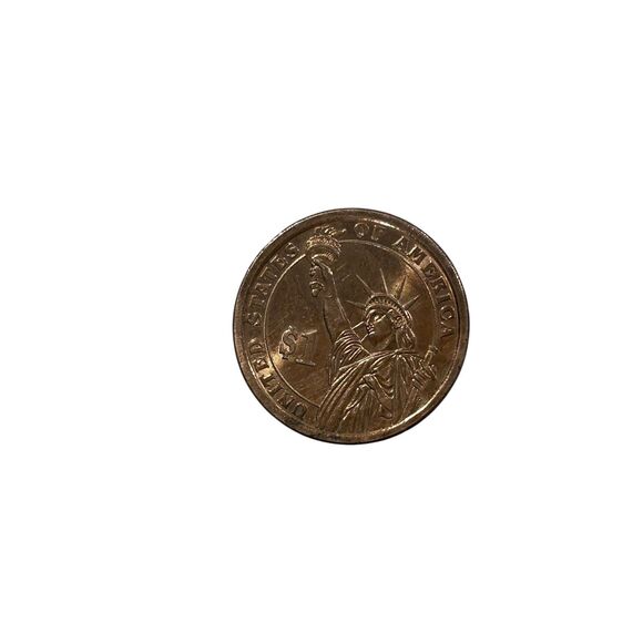 2010 D RARE ABRAHAM LINCOLN DOLLAR GOLD COIN 1861-1865 - Picture 2 of 5